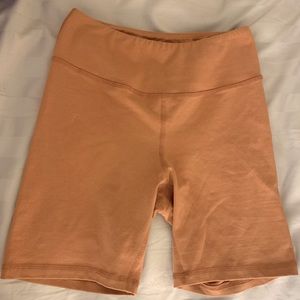 NWOT Mate the label organic cotton biker shorts small